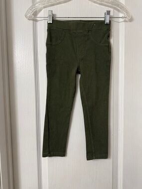 Garanimals olive green leggings pull on Size 4T
